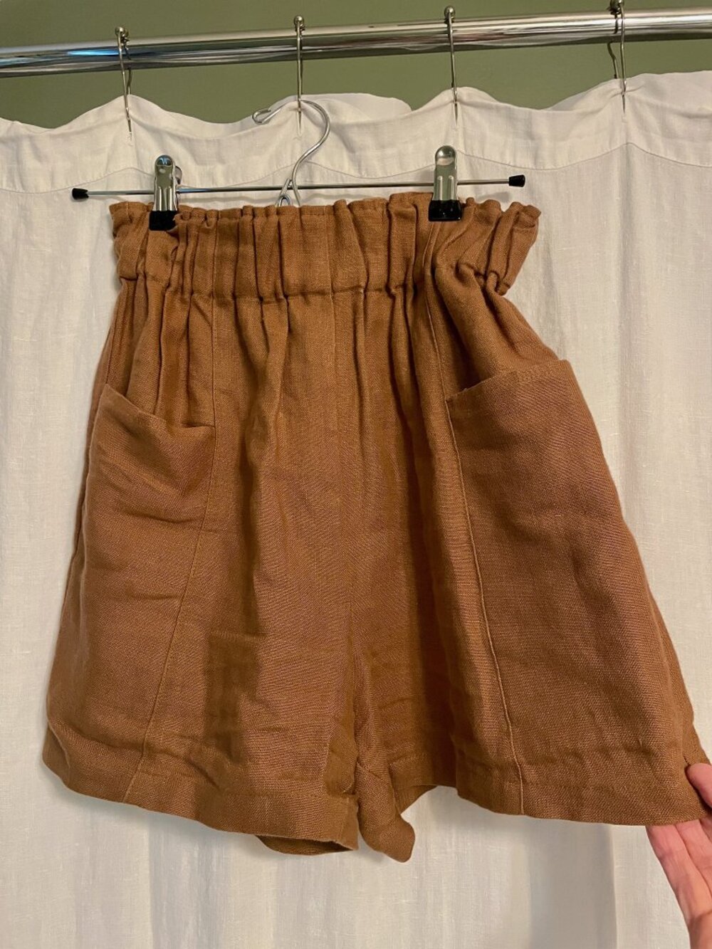 OZMA Utility Shorts S | Brown | Unique color!